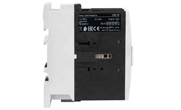Контактор CNN 100 00 220/230V 50Hz, 3P, 100A/(115A по AC-1), 55kW(400VAC), 220/230VAC