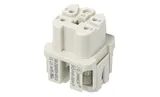 Вставка контактная, размер H3A, тип гнездо, 4P+PE, 10A, 230/400V, винтовой зажим