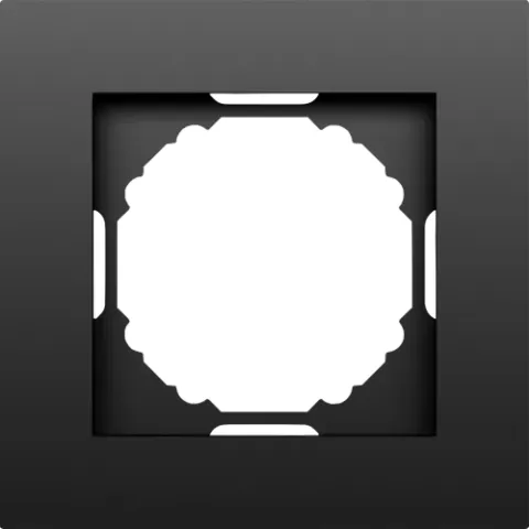 Рамка 1-я, матовый карбон, серия A07