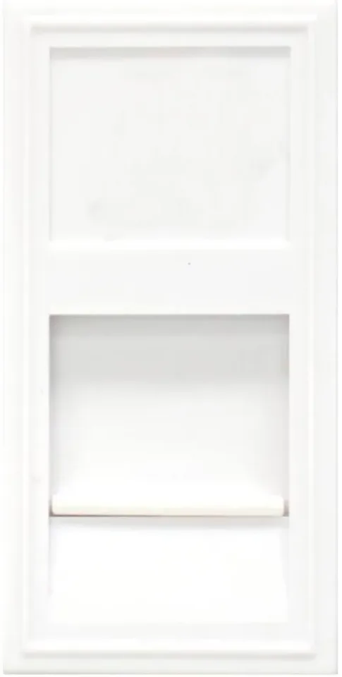 Розетка DEC RJ45 UTP кат.6, 1мод., бел. матовая (22.5х45мм)