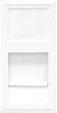 Розетка DEC RJ45 UTP кат.6, 1мод., бел. матовая (22.5х45мм)