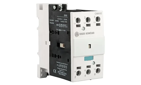 Контактор CNN 60 00 220/230V 50Hz, 3P, 60A/(85A по AC-1), 30kW(400VAC), 220/230VAC