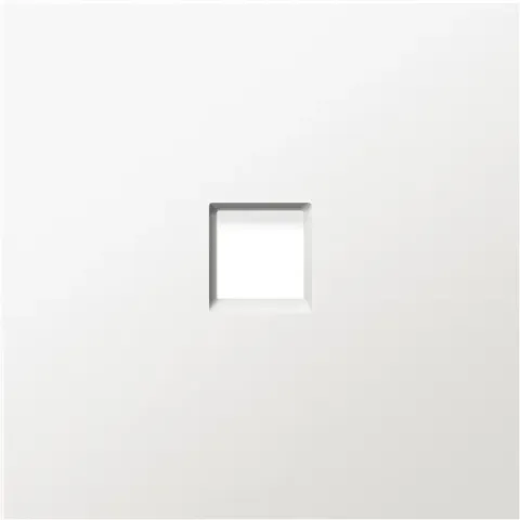 Накладка для розетки RJ45, 1-я, матовый белый, серия R98