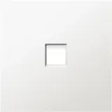 Накладка для розетки RJ45, 1-я, матовый белый, серия R98