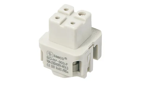 Вставка контактная, размер H3A, тип гнездо, 3P+PE, 10A, 230/400V, винтовой зажим