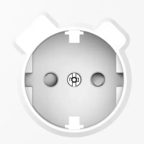 Накладка для розетки Schuko с зарядным устройством USB A+C, со шторками 16A 250В, глянцевый белый, серия A07