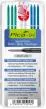 Набор грифелей-стержней для строительного карандаша PICA Dry 3030 (8 шт, зеленые/белые/синие) в блистере / влагостойкое исполнение