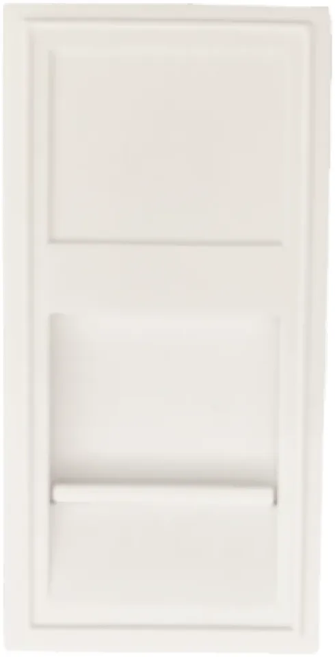 Розетка DEC RJ45 UTP кат.6a, 1мод., бел. (22.5х45мм)