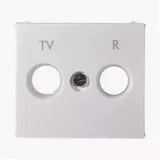 Valena - Лицевая панель розетки TV-FM 30мм., белая