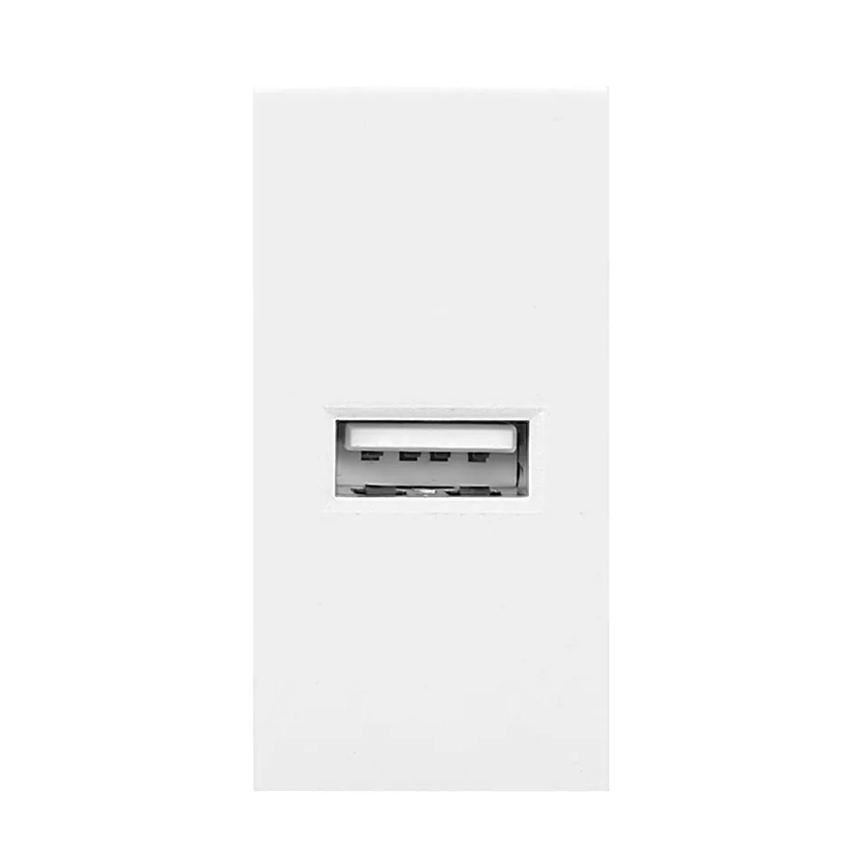 Noen - Розетка USB Type A, 1М, 5V, 2,1A, белая