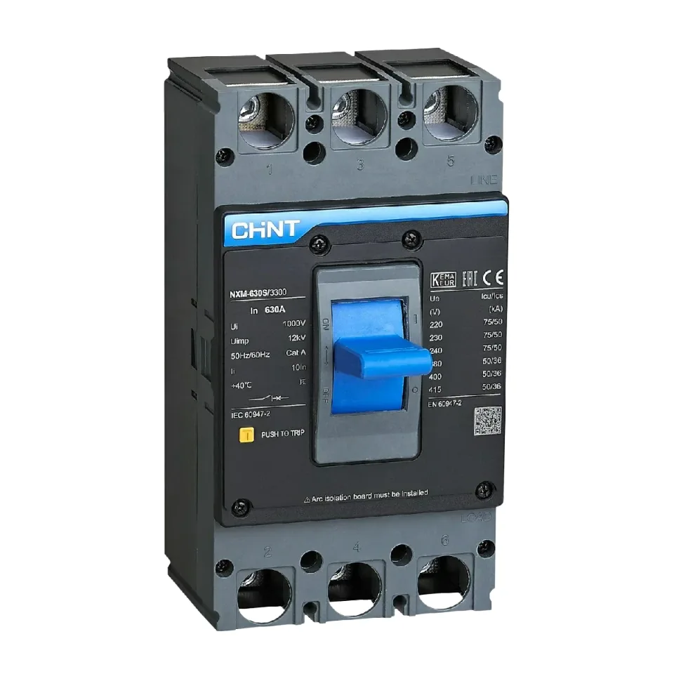 Авт. выкл. NXM-630H/3Р 400A 70кА (CHINT)