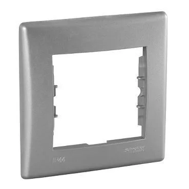 Рамка Schneider Electric Sedna, 1 место IP44 алюминий