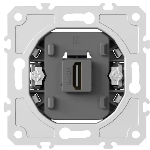Механизм HDMI 2.0a, черный, разъем Type A 180° 4K Full HD @ 60 Hz 3D, HDR, серия DB