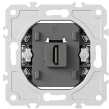 Механизм HDMI 2.0a, черный, разъем Type A 180° 4K Full HD @ 60 Hz 3D, HDR, серия DB