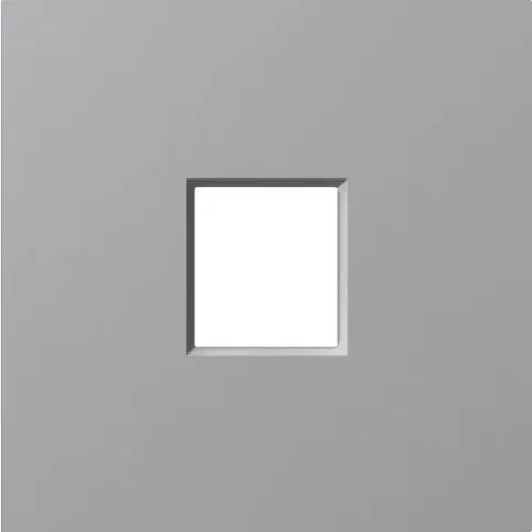 Накладка 1-я для розеток RJ45, TV, SAT, HDMI, матовый серый, серия A07