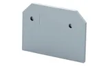 Крышка концевая EPCDL4U /1,5mm, для винтовых клемм CDL4U, серая