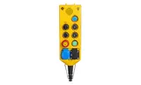 Кнопка MB, синяя, без фиксации, плоская, 1NO, 3A 230V AC15, 22mm, IP50