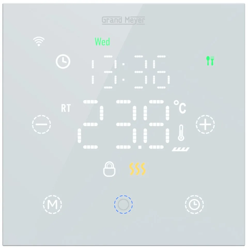 Терморегулятор Grand Meyer TSM-11 W с Wi-Fi, сенсорный