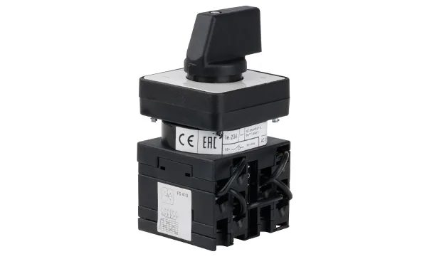 Переключатель UKT0-3-8233/E, 1P, 20A, тип 1-2-3-4-5-6, 1NO на 1_6, на дверь, фронт IP65