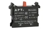 Блок-контакт 1NC, 6A 230VAC/24VDC, монтаж на адаптер, для PB1 и PB3 серий