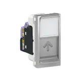 Розетка компьютерная Schneider Electric Unica, MODULAR, RJ45, одиночная, кат. 6 UTP, 1 модуль, алюминий