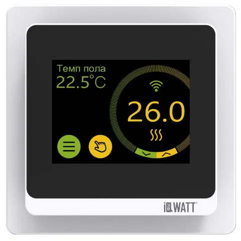 Терморегулятор iQ Thermostat Smart Heat Wi-Fi с Алисой, сенсорный, 16 А
