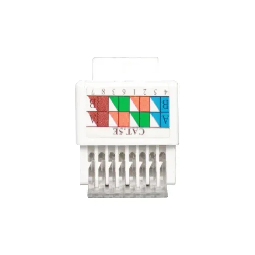 Модуль Keystone RJ45, cat. 5e, UTP, 90 град., белый