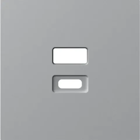 Накладка для розеток USB, матовый серый, серия A07