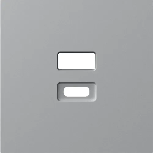 Накладка для розеток USB, матовый серый, серия A07