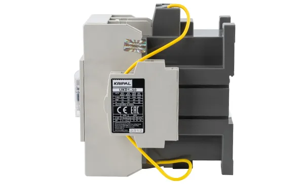 Контактор UKD1-50-22-24DC, 3P, 50A(AC-3), 80A(AC-1), 22kW(400VAC), Uк=24VDC, 2NO+1NC
