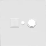 Накладка TV/SAT розетки, матовый белый, серия R98