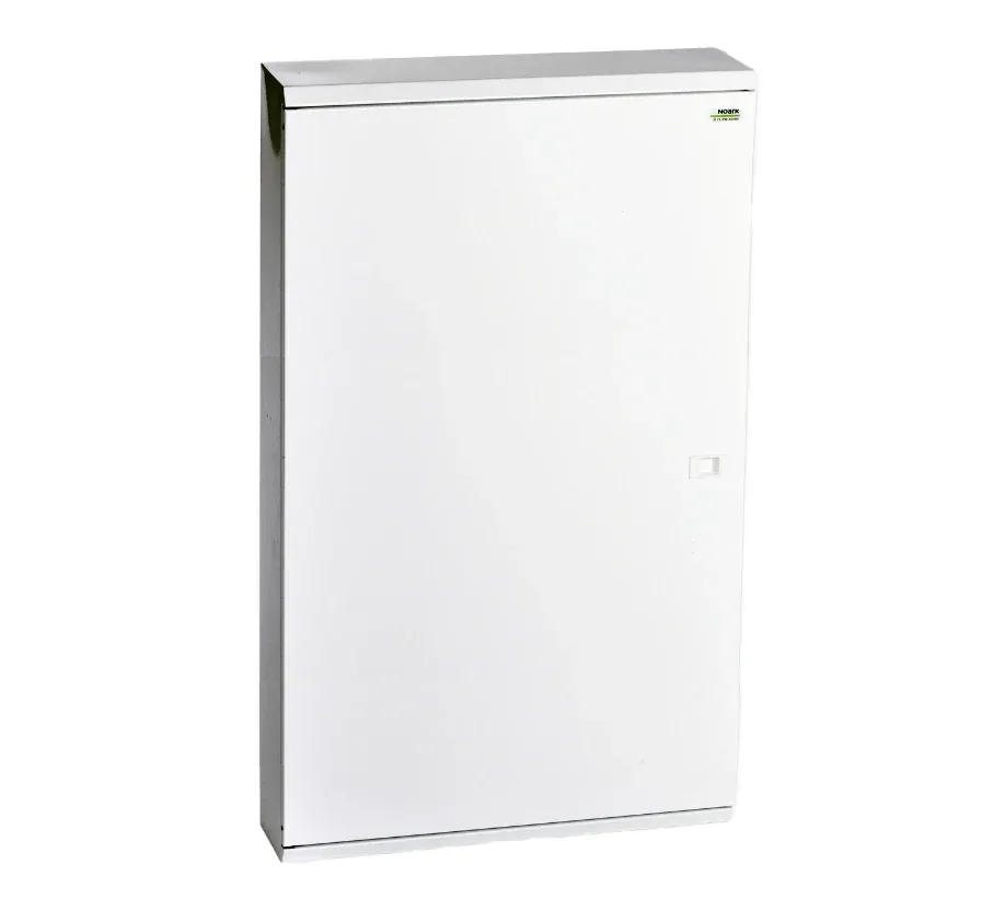 EMFS4 96W, Щит навесной металлический, 4 ряда, 96 мод., белая дверь, IP30