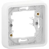 Рамка Schneider Electric Mureva, S, 1-постовая, с винтами, белый, IP55