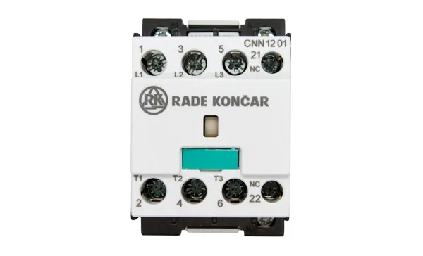 Контактор CNN 12 01 220/230V 50Hz, 3P, 12A/(25A по AC-1), 5.7kW(400VAC), 220/230VAC, 1NC
