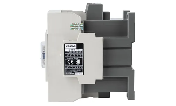 Контактор UKC1-75-22-230AC, 3P, 75A(AC-3), 110A(AC-1), 37kW(400VAC), Uк=230VAC, 2NO+2NC