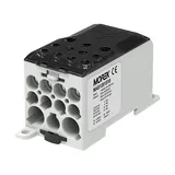 Блок распред. Morek OJL280A черно-серый, 1P, вх. 1x35_120mm² Al/Cu, вых. 4x2,5_10+5x2,5_16+2x6_35mm² Cu, 280(CU)/250(AL), винтовые зажимы