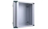 Корпус панели оператора 500x600x180(90+90)мм (ШxВxГ), дверь сзади, без лицевой панели, анодированный алюминий, IP65