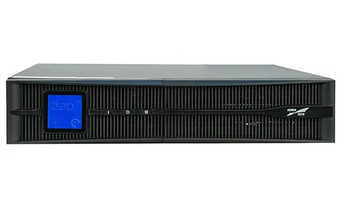ИБП Kehua KR-RM 3000VA/2700W, RT 2U, ЖК дисплей, без АКБ (с коннекторами для подключения внутр.АКБ 6х7-9Ah/12V), Hot swap, 8×IEC320 C13 1×IEC320 C19