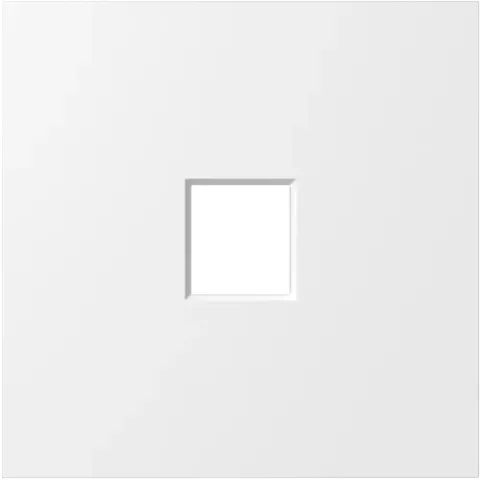 Накладка 1-я для розеток RJ45, TV, SAT, HDMI, матовый белый, серия S08