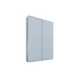 Выключатель Systeme Electric Infinity, для жалюзи скрытой установки (250В, 10А), Стальное небо
