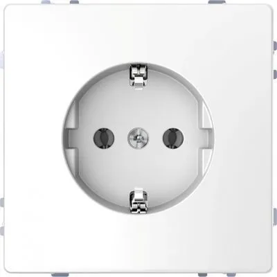 Розетка Schneider Electric D-Life, 16А, с з/к, без шт, бел. лотос