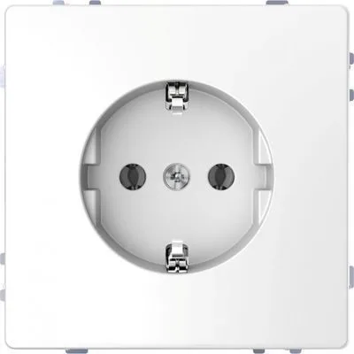 Розетка Schneider Electric D-Life, 16А, с з/к, без шт, бел. лотос