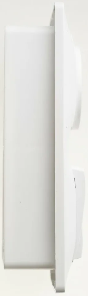 Блок Systeme Electric Glossa, : розетка + 3кл. выкл. бел
