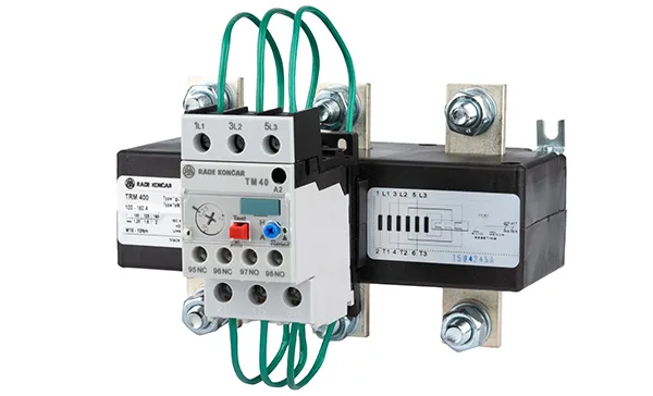 Реле тепловой перегрузки TRM 400-160A, It=110_160A, 1NO+1NC, CLASS 10A, с трансформаторами тока, отдельный монтаж