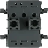 Механизм переключателя 1-клавишного для скрытой установки, IP55, серия W55