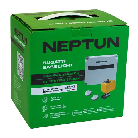 Система контроля протечки воды Neptun Base Light, 1"