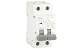 Дифф. авт. выключатель GYR9NM-C10-30mA, 1P+N, 10A, хар-ка C, 6 kA, 30mA, тип A, 2M