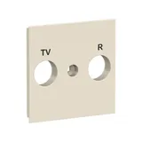 Лицевая панель Schneider Electric Unica, NEW TV/FM розетки, бежевый