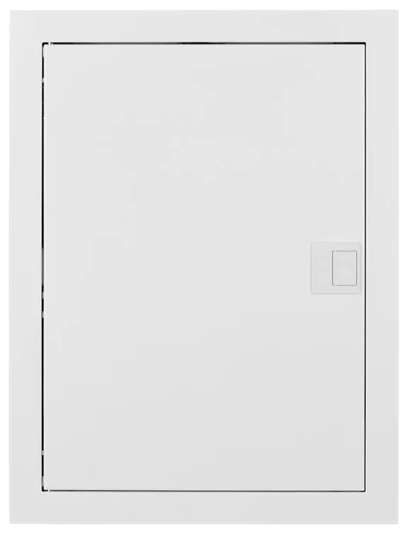 Щит встраив. 2x12M, N/PE 2x 1x25+17x10mm2, мет. дверь, белый RAL9016, 478x358x94mm, IP30