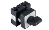 Переключатель UKT0-1-102/E, 2P, 20A, тип 0-1, 2NO на 1, на дверь, фронт IP65